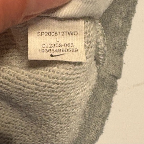 Nike Heather Gray Sweatshirt - Picture 8 of 9
